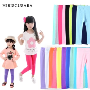 Candy Color Girls Skinny Pants