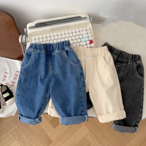 0-5 Years Autumn Kids Jeans
